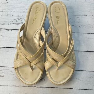 Cole Haan Women's Tan Strappy Sandals